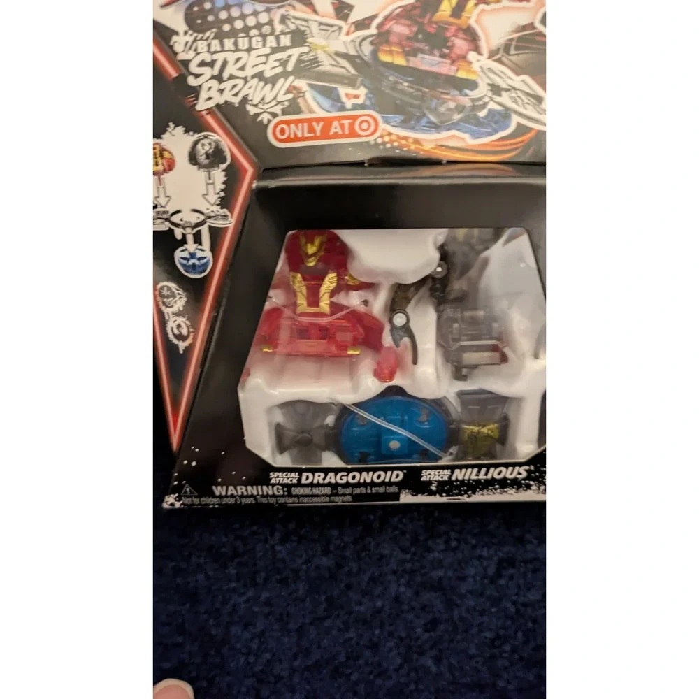 Bakugan Street Brawl Dragonoid‎ Vs Nillious 2 Pack Battling Figures New